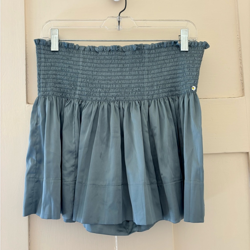 NATURAL LIFE blue flowy shorts